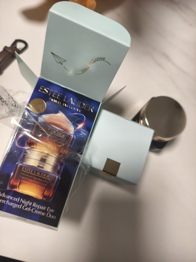 雅诗兰黛(Estee Lauder)小棕瓶眼霜 改善眼袋改善黑眼圈紧肤淡皱 小棕瓶抗蓝光新款眼霜15ml两瓶装晒单图