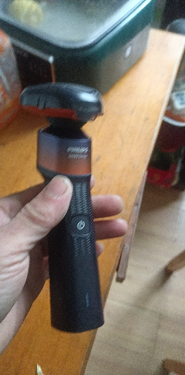 飞利浦(PHILIPS)电动剃须刀 5X活力橙 SkinEase智能舒缓刮胡刀送男友送老公 生日礼物X5005/00晒单图