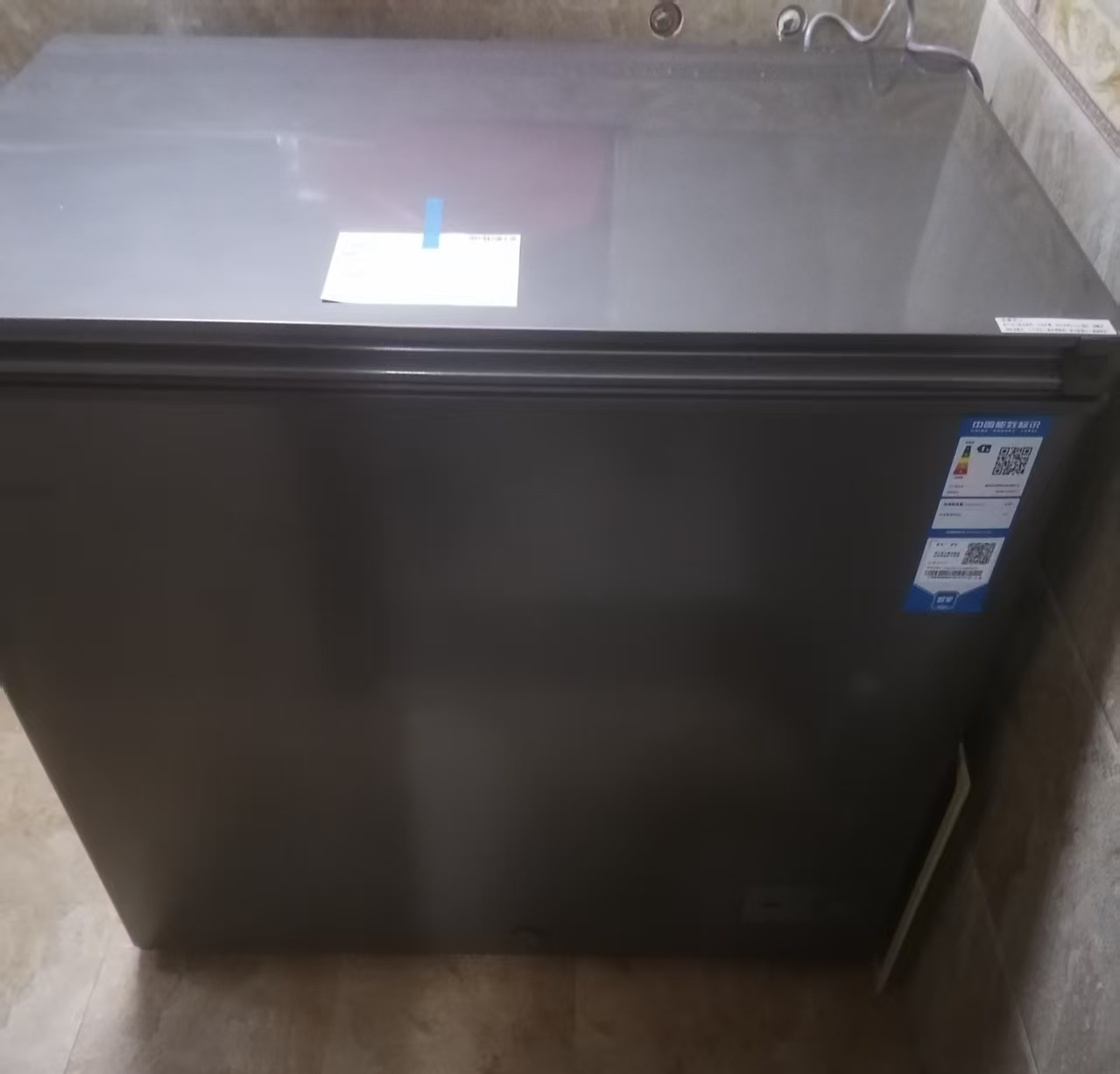 海尔(Haier)冰柜无需除霜大容量深冷速冻一级能效节能七档控温家用商用冷柜小型冷冻冷藏两用卧式 247升约冻345斤肉晒单图