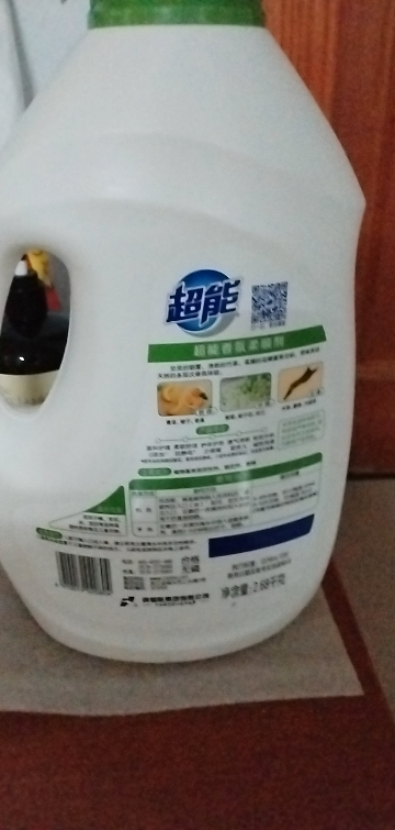 超能香氛柔顺剂2.68kg柔顺护理衣物去静电栀子花香味持久家庭实惠装大桶晒单图