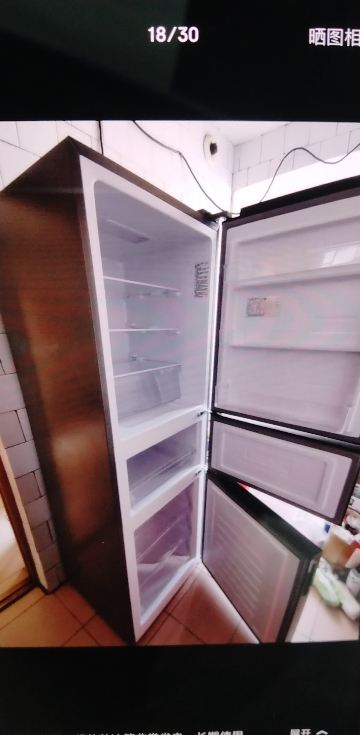 法迪欧186L两门风冷冰箱 离子净味 多档调温 LED照明低噪省电BCD-186WBDPL\NC晒单图