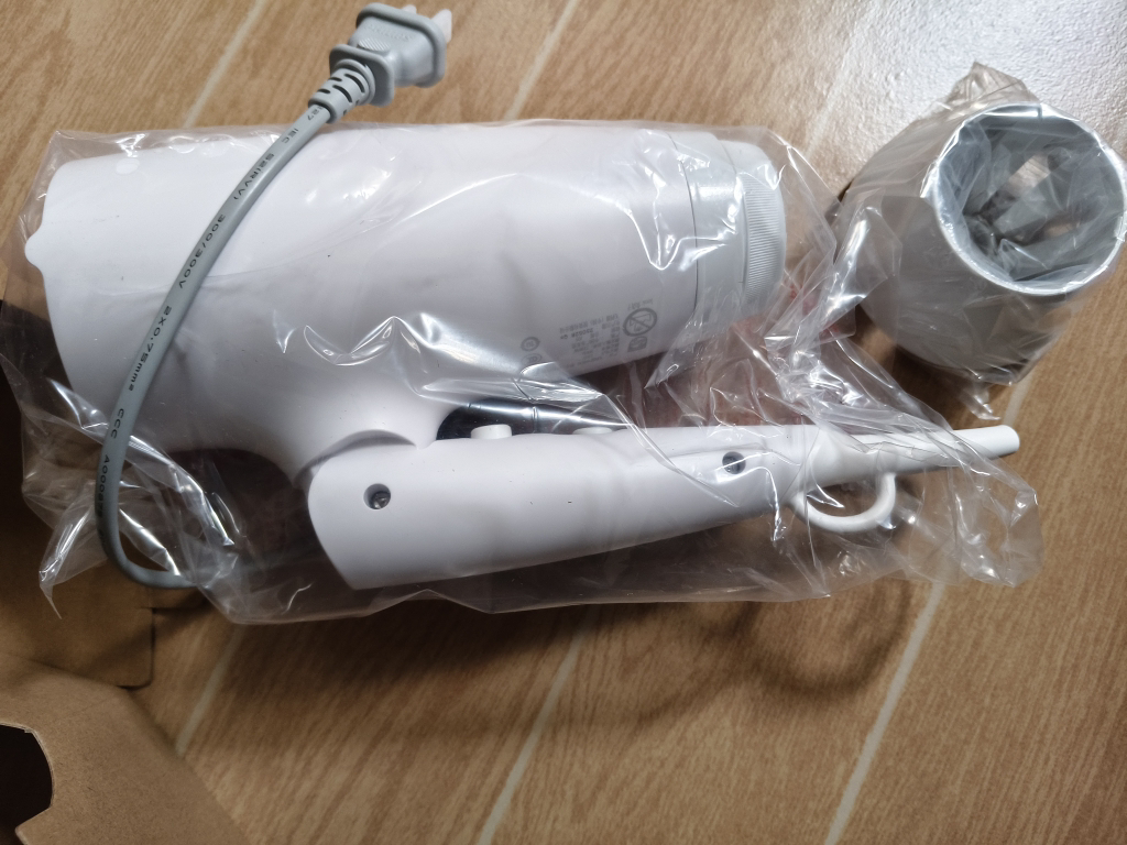 飞利浦(PHILIPS)吹风机元气小花筒家用大功率吹风筒可折叠恒温护发负离子吹风机 BHD378/05SN晒单图