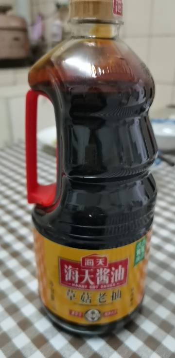 海天酱油 草菇老抽1.28L 一级老抽非转基因黄豆酱油 红烧上色老抽酱油晒单图