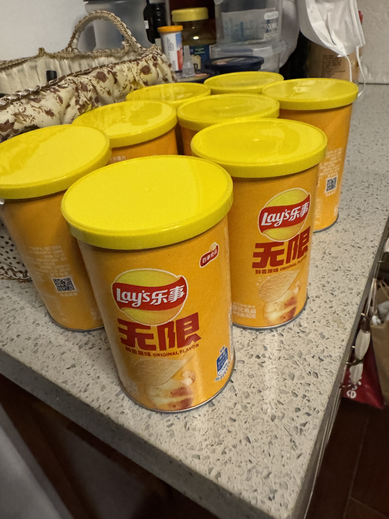 乐事 薯片桶装 40g*8桶 原味晒单图