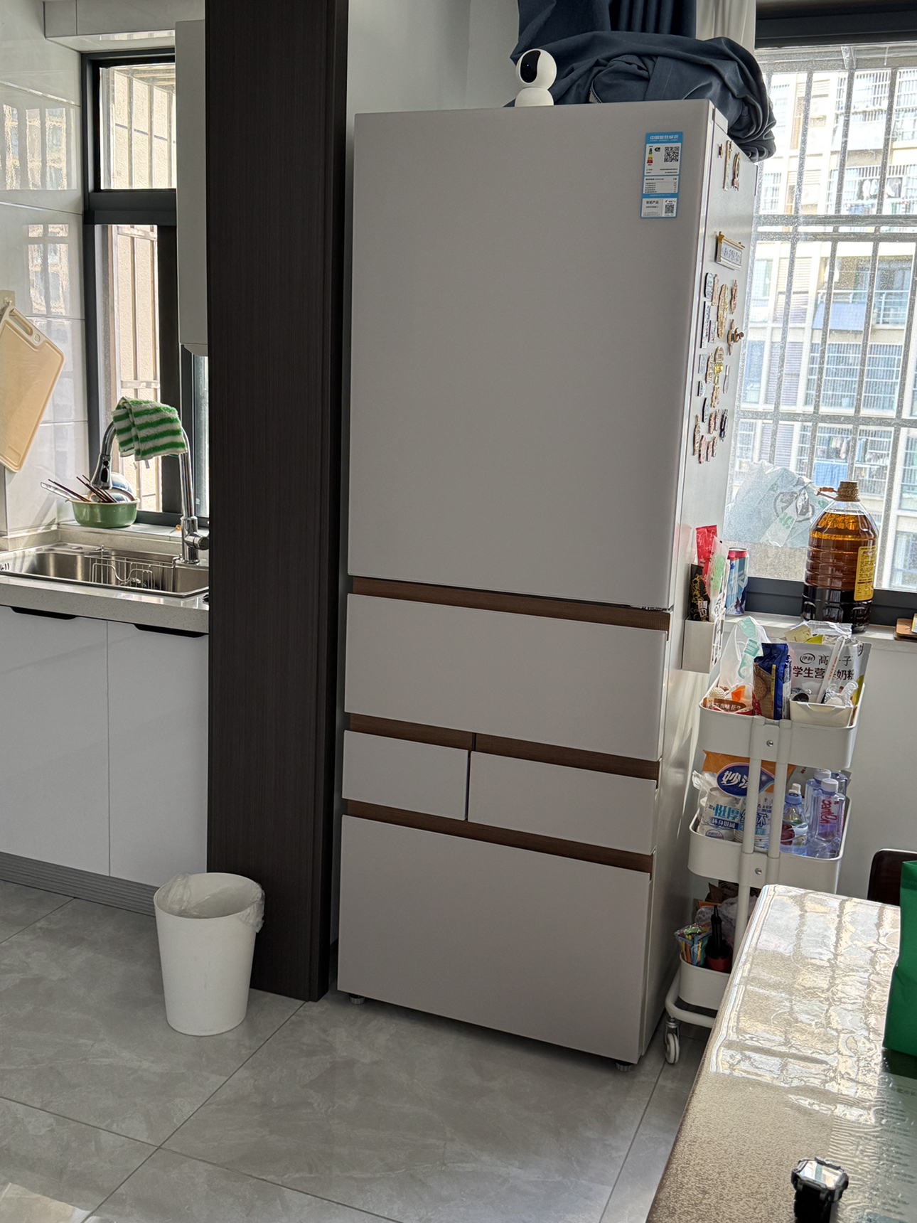 东芝冰箱GR-RM488WI-PG1D3玉瑾纱晒单图