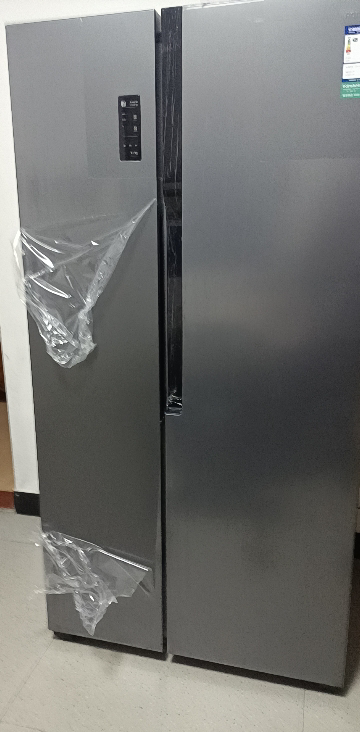 容声(Ronshen)冰箱608升一级能效双变频节能对开门可嵌入式大容量双开门净味风冷无霜超薄BCD-608WD18HP晒单图