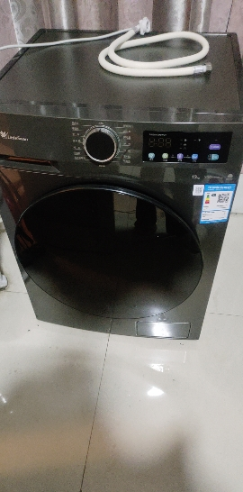 小天鹅(LittleSwan)12KG大容量变频全自动滚筒洗衣机 节能省电蒸汽消毒洗 一级能效 TG120V098WDT晒单图