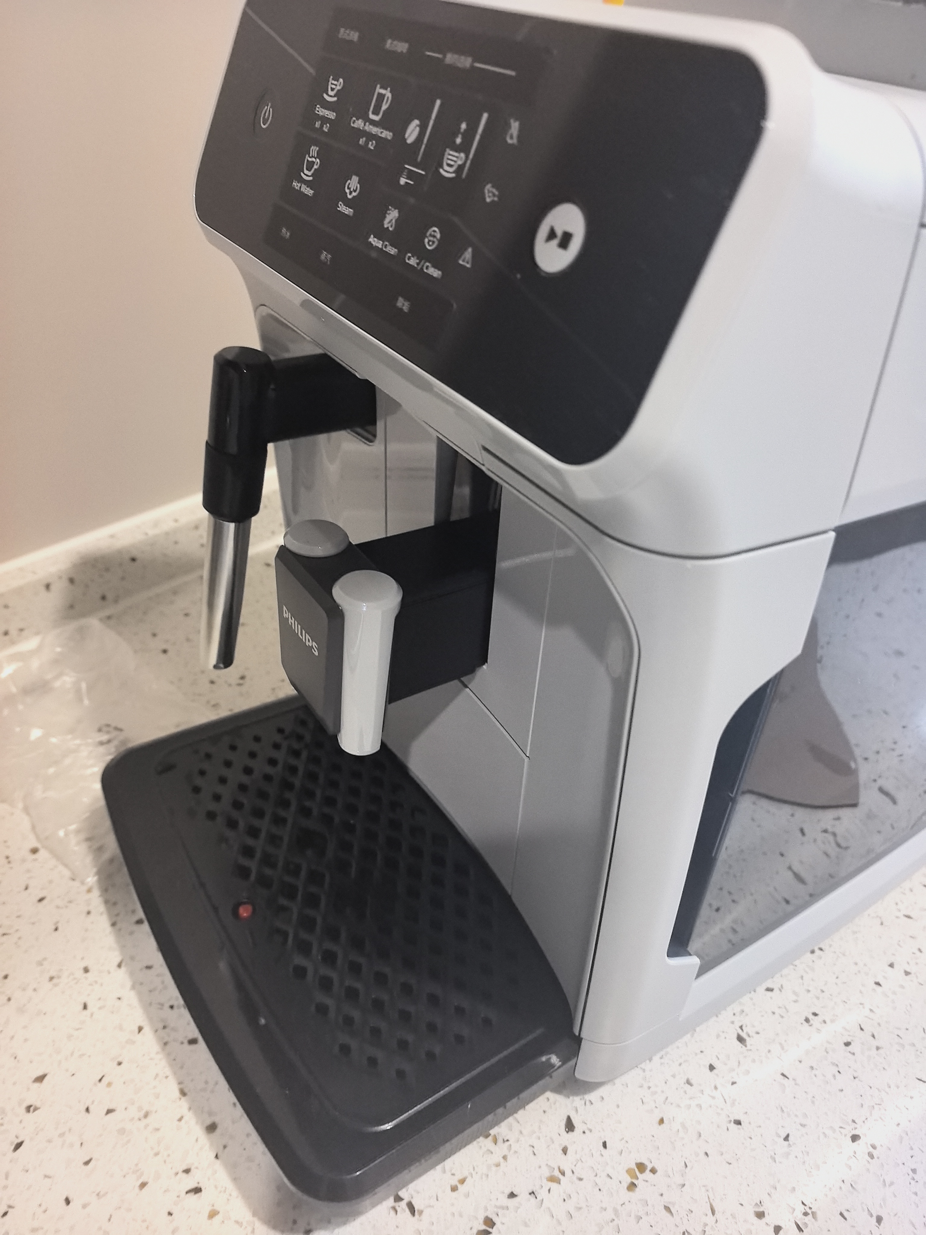 飞利浦EP1221黑珍珠咖啡机/意式美式全自动家用办公室咖啡机研磨一体新手入门易上手拉花晒单图