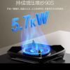 万和(Vanward)[超省星G9·定时无印面板]燃气双灶具5.2kW70%热效率烟灶家用定时关火煤气炉G9L56天然气晒单图
