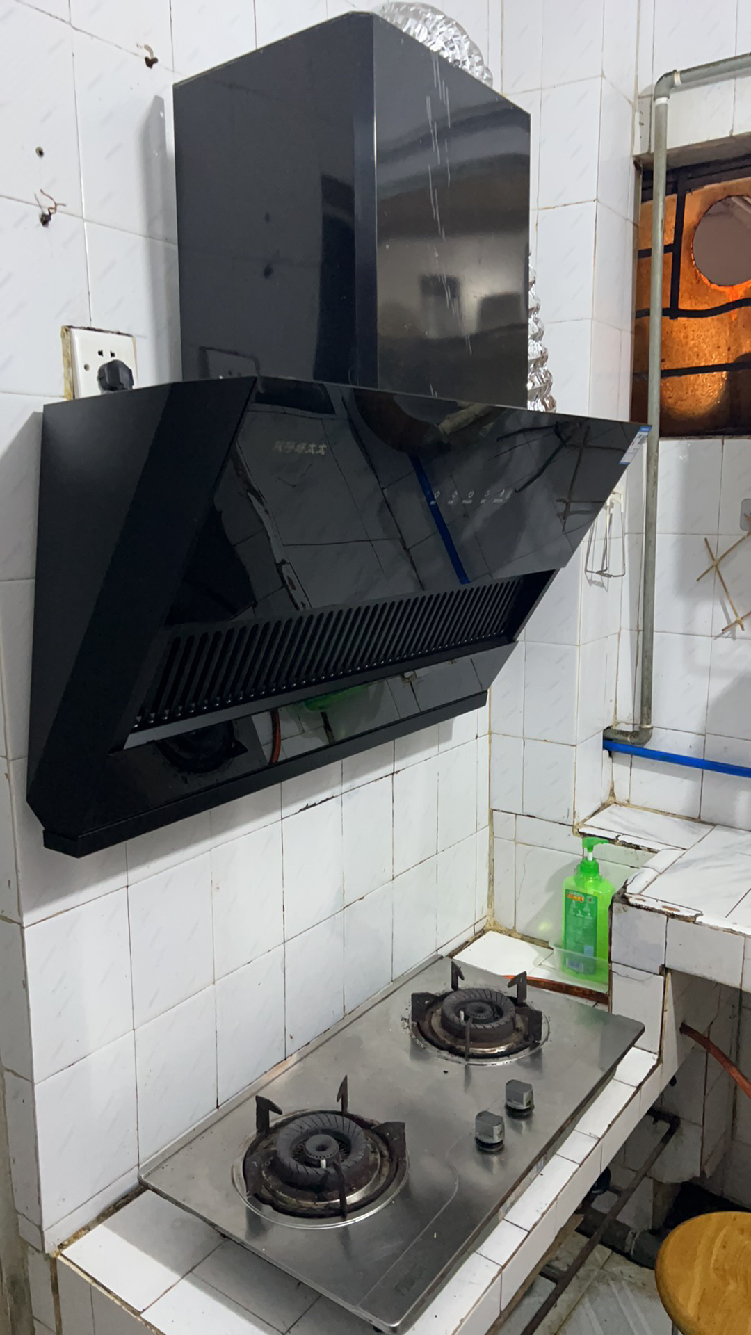 欢呼好太太 抽油烟机单烟机侧吸式28立方挥手感应大吸力烟机单机自动清洗排烟罩吸烟机厨房家用脱排烟机 风美上门安装晒单图