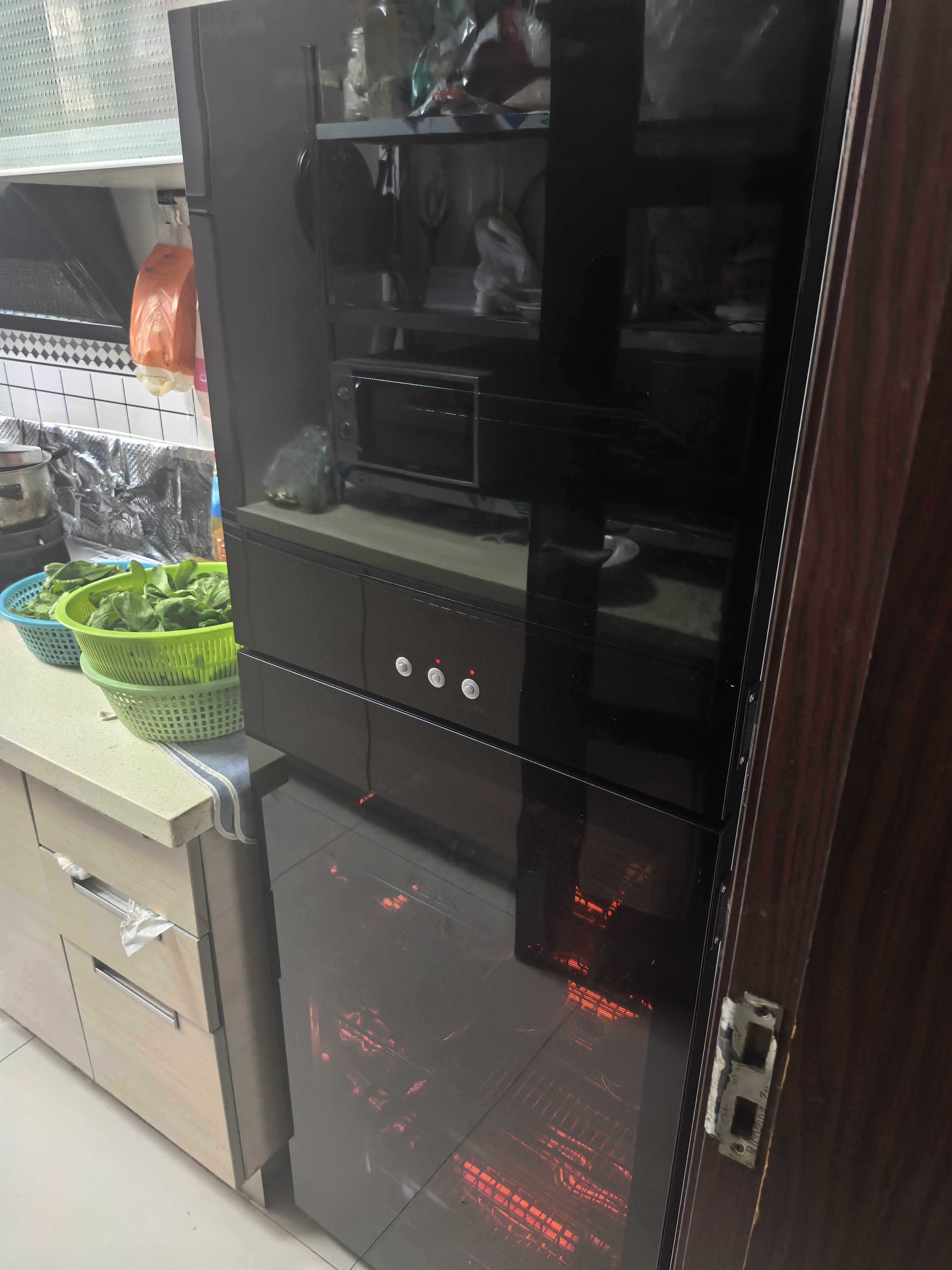 康宝(Canbo)/耐惠消毒柜 320L家用立式双门高温二星级消毒 碗筷餐具厨房消毒柜XDZ320-MRP1晒单图