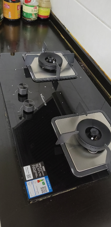 万和 一级能效 [蓝莲花]燃气灶4.8kW大火力玻璃嵌入式台式两用灶具 易清洁灶具JZY-B9L50(液化气)晒单图