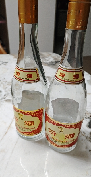 [官方正品]山西杏花村汾酒 53度玻汾黄盖汾酒475mL*12瓶口粮酒晒单图