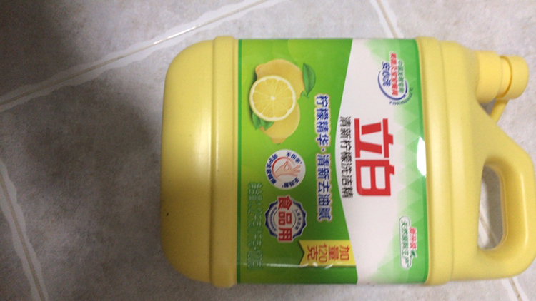 [2.24斤]立白清新柠檬洗洁精1.12kg可洗果蔬去味去油易漂洗不伤手洗涤剂晒单图
