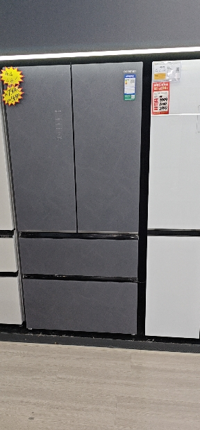 容声(Ronshen)456升双循环60CM平嵌法式四门冰箱变频风冷国家补贴BCD-456E30FZGAX竹锦瑜晒单图