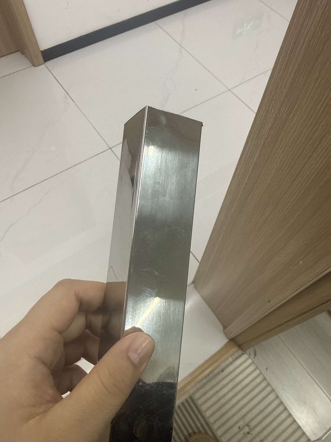 钢通达 304不锈钢方管 40方*2.0mm 千克晒单图