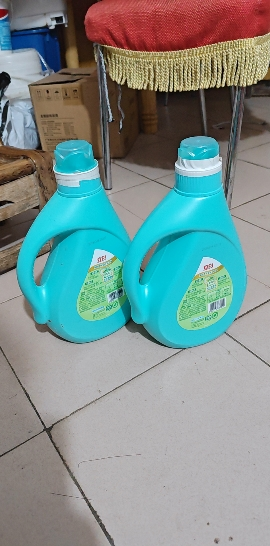 立白柔顺香氛洗衣液2kg*2瓶装家用实惠持久留香酵素洁净晒单图