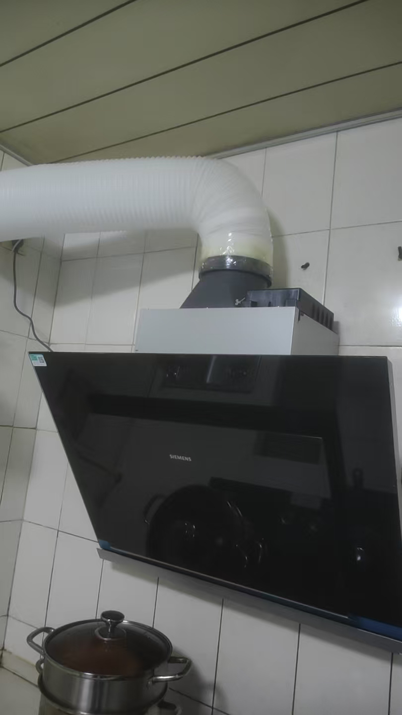 西门子(SIEMENS) 油烟机侧吸式自清洁 20立方强劲大吸力 一级能效 家用油烟机LS67UA8B1W晒单图