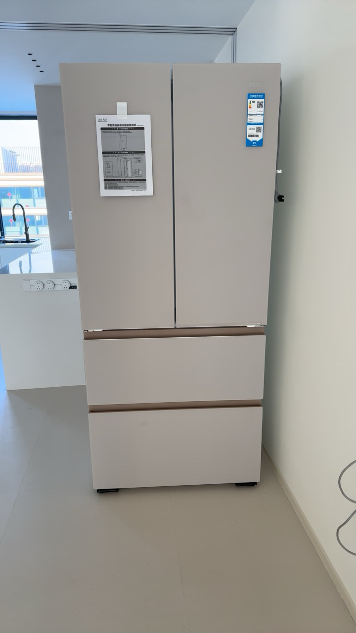海尔(Haier)510L法式多门冰箱 594mm专业超薄零嵌 全空间保鲜科技 BCD-510WGHFD1BXHU1晒单图
