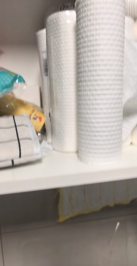 [苏宁宜品]懒人抹布50片*9卷干湿厨房纸可水洗无纺布加厚一次性洗碗布晒单图