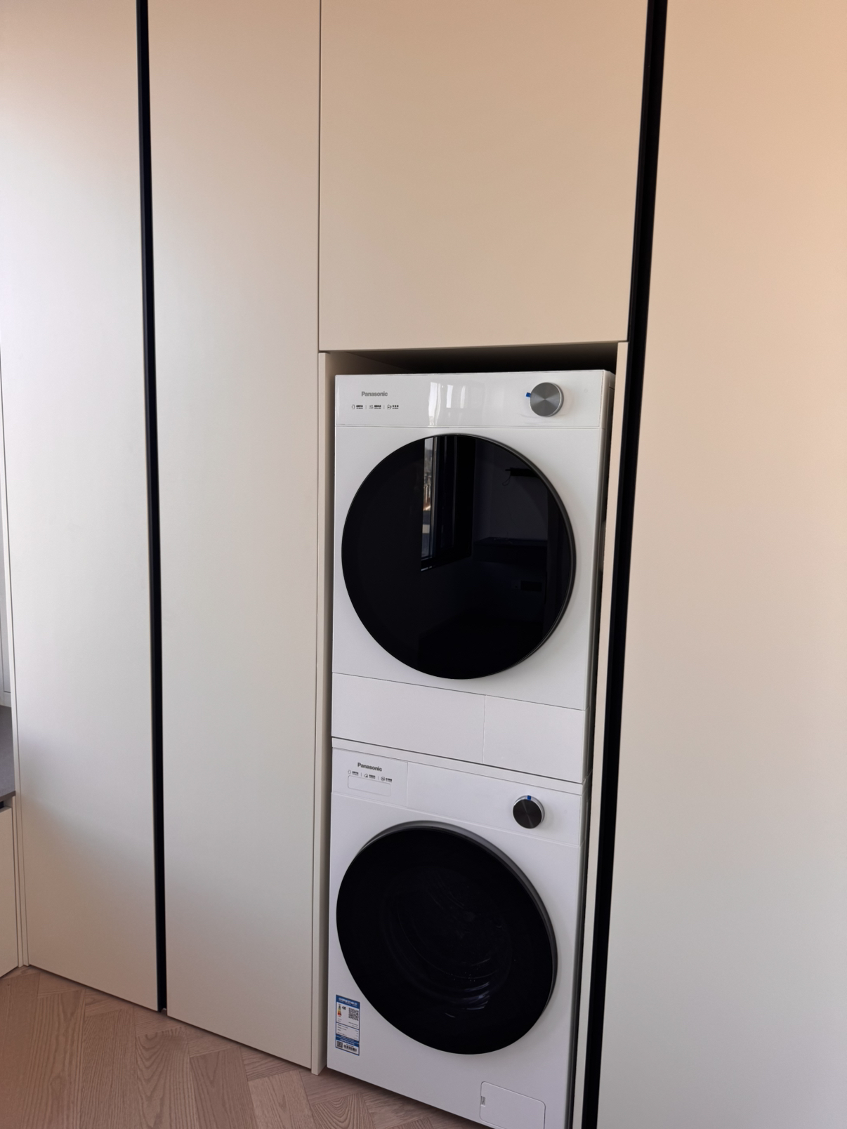 [全新三变频]松下白月光5.0Ultra洗烘套装10KG家用智投除毛洗衣机N4M1+N4MR1晒单图