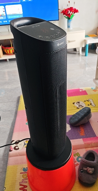 格力(GREE)取暖器家用遥控暖风机浴室立式电暖风节能速热电暖器卧室办公室电暖气片烤火炉电热风机NTFH-S6120B晒单图