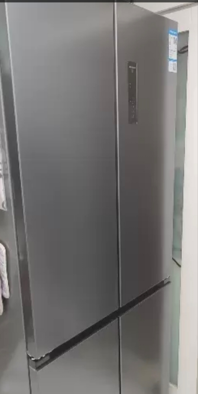 收纳师美菱460升超薄十字对开门冰箱 60CM超薄机身1级无霜净味家用大容量四开门电冰箱消费补贴BCD-460WP9CX晒单图