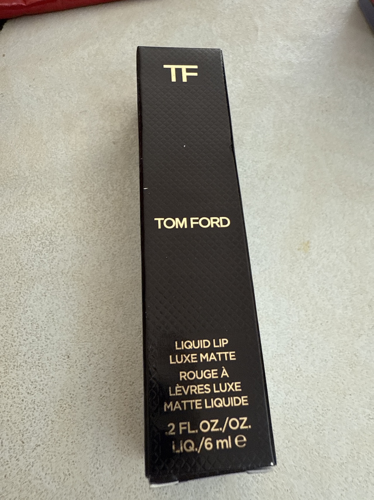 Tom Ford汤姆福特 TF口红 TF黑金哑光丝绒白管镜面液体唇釉 6ML 黑金哑光121#气质奶咖晒单图