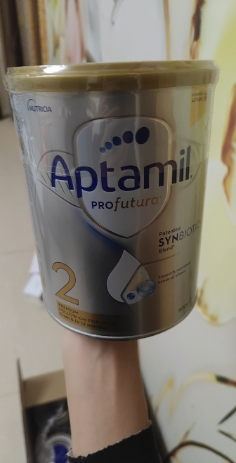 [6罐装]Aptamil澳洲原装进口爱他美白金版2段6-12个月婴幼儿配方奶粉900g晒单图
