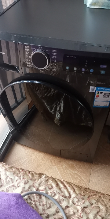 小天鹅(LittleSwan)12KG大容量变频全自动滚筒洗衣机 节能省电蒸汽消毒洗 一级能效 TG120V098WDT晒单图