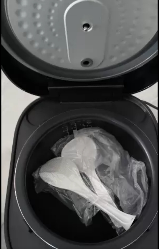 苏泊尔(SUPOR)电饭煲5升家用多功能蓝钻球釜烘焙发面柴火饭智能预约电饭锅金属拉丝机身2-5-8人 SF50FC973晒单图