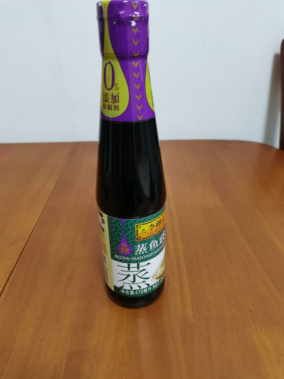 李锦记 LEEKUMKEE蒸鱼豉油清蒸海鲜鱼虾去腥炒菜提鲜酱油蒸煮调料家用0添加防腐剂 410ml*2晒单图