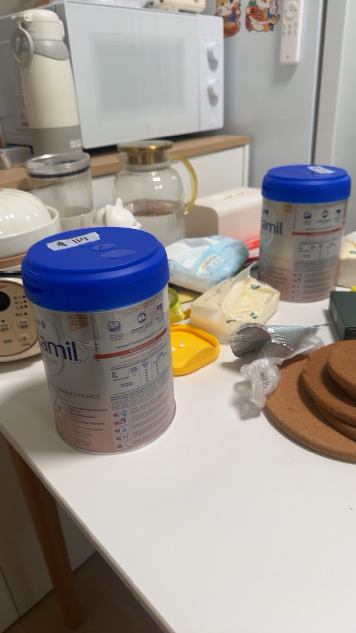 新版德国原装进口Apatamil新版德国铁罐爱他美白金版2段(6-12个月)800g晒单图