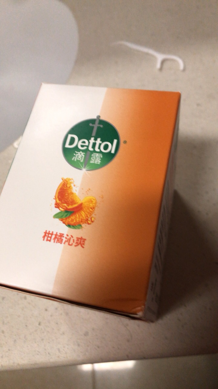 Dettol)滴露香皂 健康抑菌 自然清新115克*3块 两盒装香皂苏宁自营 肥皂洗衣皂晒单图