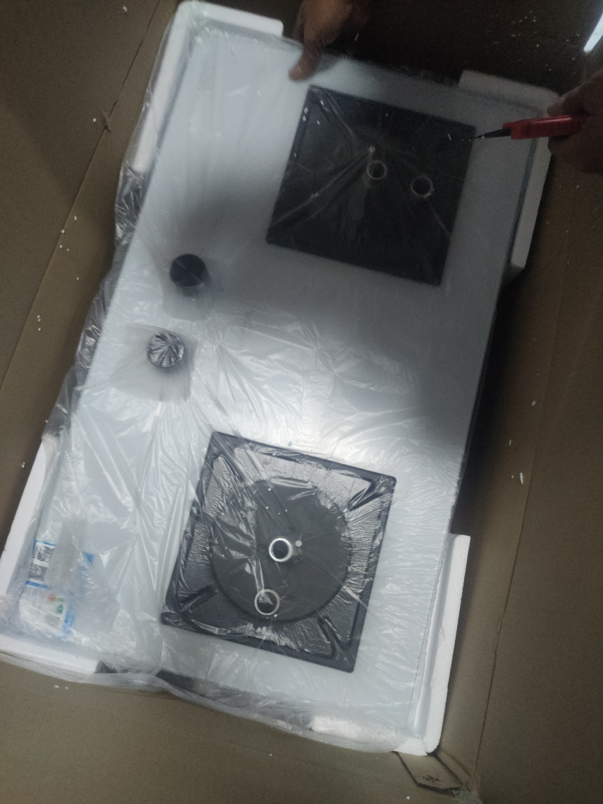 万和[白露]灶具5.2KW大火力燃气灶天然气 超一级能效猛火灶 可调节底盘 白色盐系 JZT-C5L90W晒单图