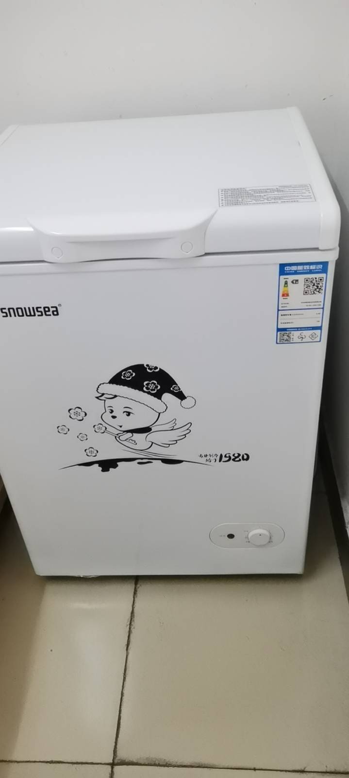 [苏宁优品]香雪海 128升 冰柜家用冷柜 冷藏柜 冷冻柜 冷藏冷冻可转换 冰柜小型家用 BD/BC-128S179BE晒单图