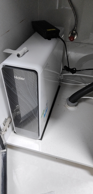 海尔(Haier)净水器1200G鲜活水 pro家用净水机6年RO反渗透过滤器厨下直饮HKC3000-R762D2U1晒单图