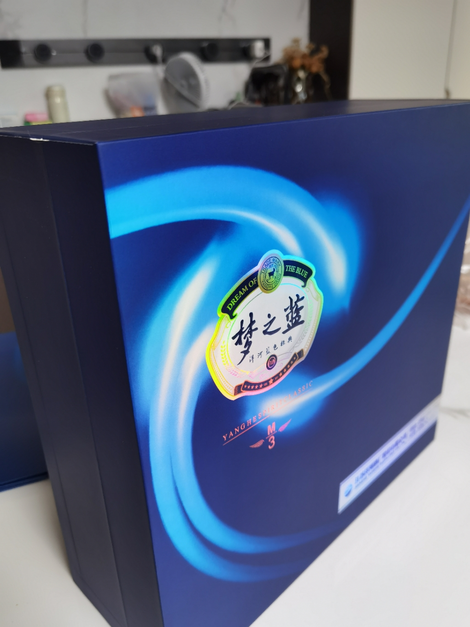 洋河 蓝色经典 梦之蓝M3 45度 500ml*2瓶*1盒 礼盒装 浓香型白酒 口感绵柔 新老包装随机发货晒单图