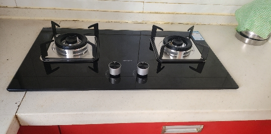 名气(MQ)家用燃气灶嵌入式小面板5.2KW大火力猛火灶可调节底盘灶具双灶A6110B晒单图