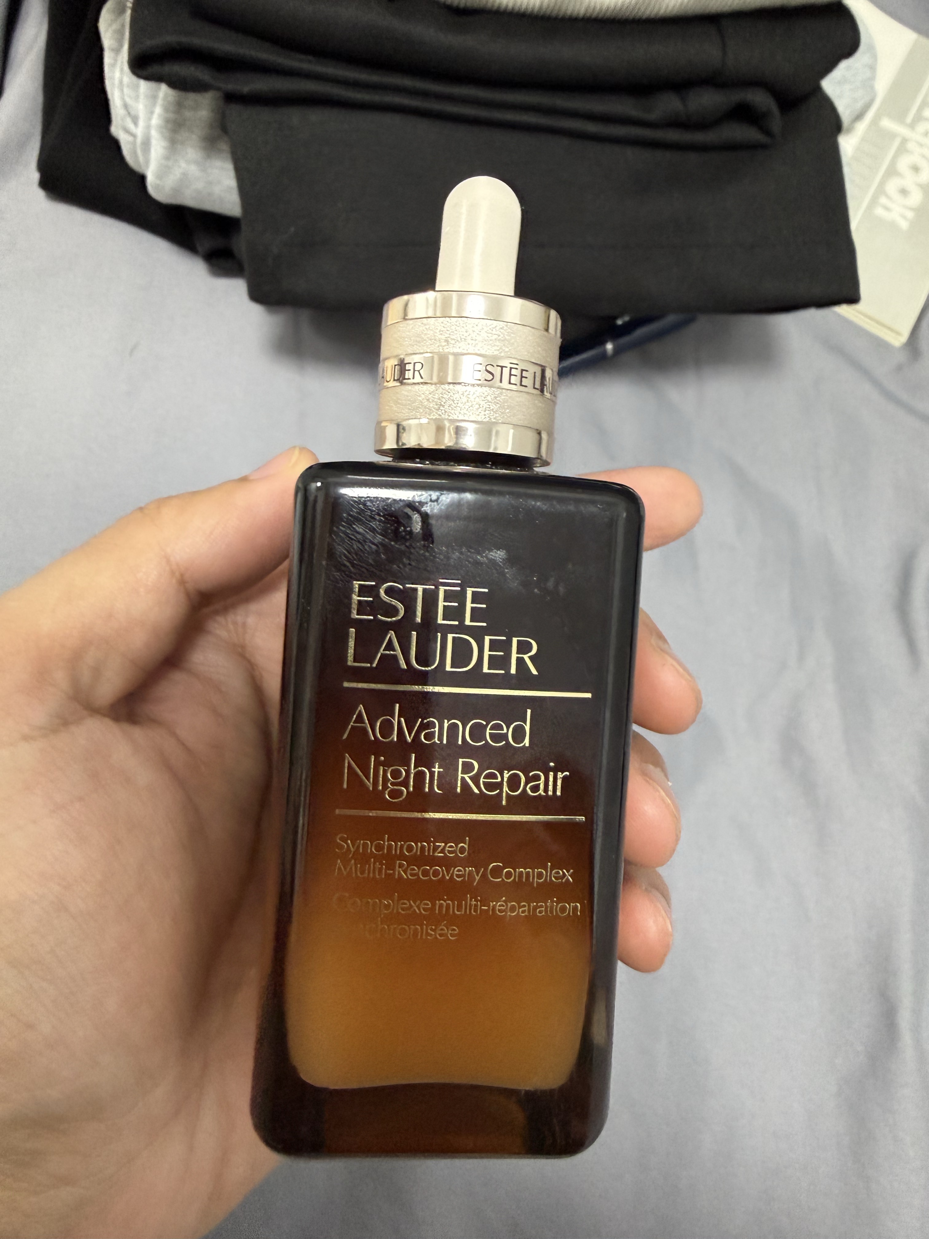 (Estee Lauder)雅诗兰黛特润修护肌透肌底精华露ANR抗皱 特润修护肌透精华露100ml+7ml晒单图