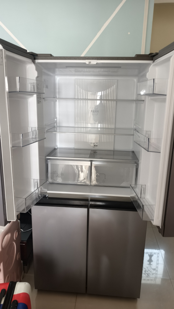 海尔(Haier)476L大容量超薄箱体 一级能效三档变温(零度、冰镇、母婴) 海尔冰箱BCD-476WGHTDEDXM晒单图