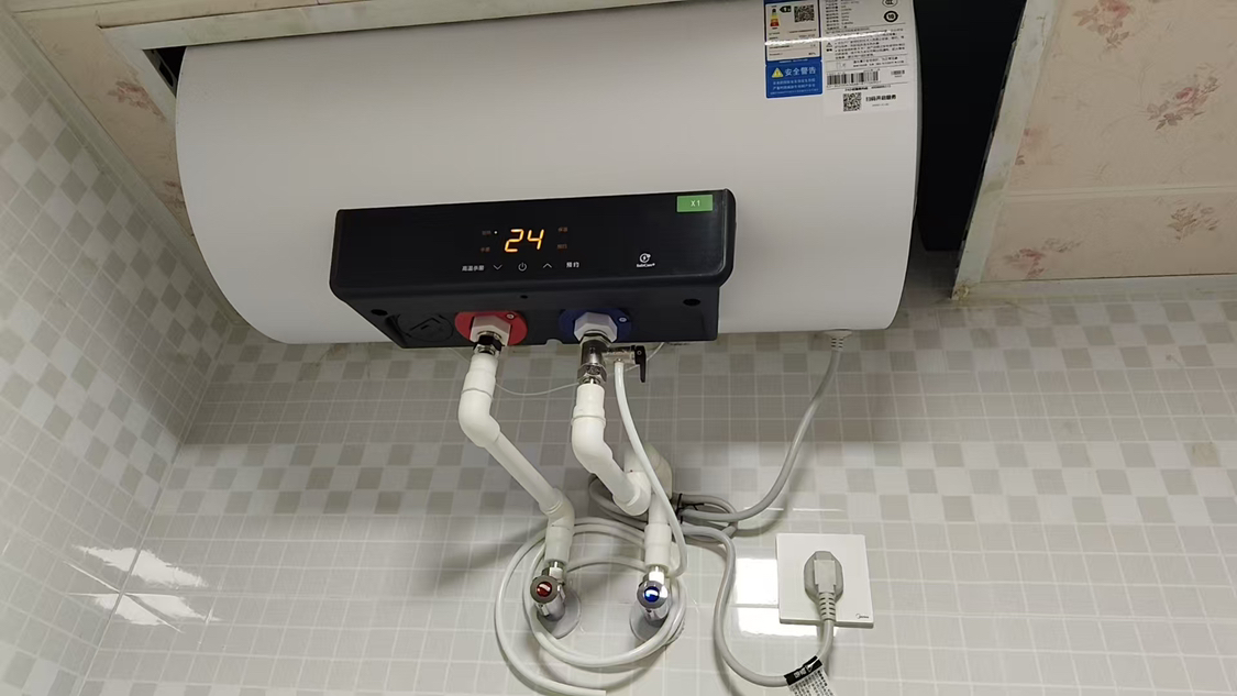 [美的智能家电]50L家用电热水器F5021-X1(S)(数显)2200W速热 双重抑菌 搪瓷内胆 长效免换镁棒8年质保晒单图