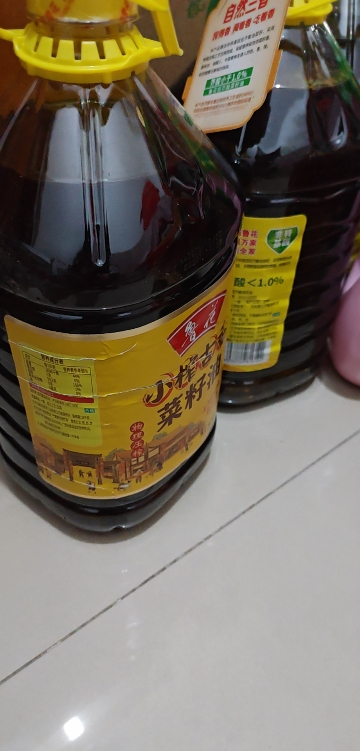 鲁花小榨古香菜籽油5L物理压榨家用食用油晒单图