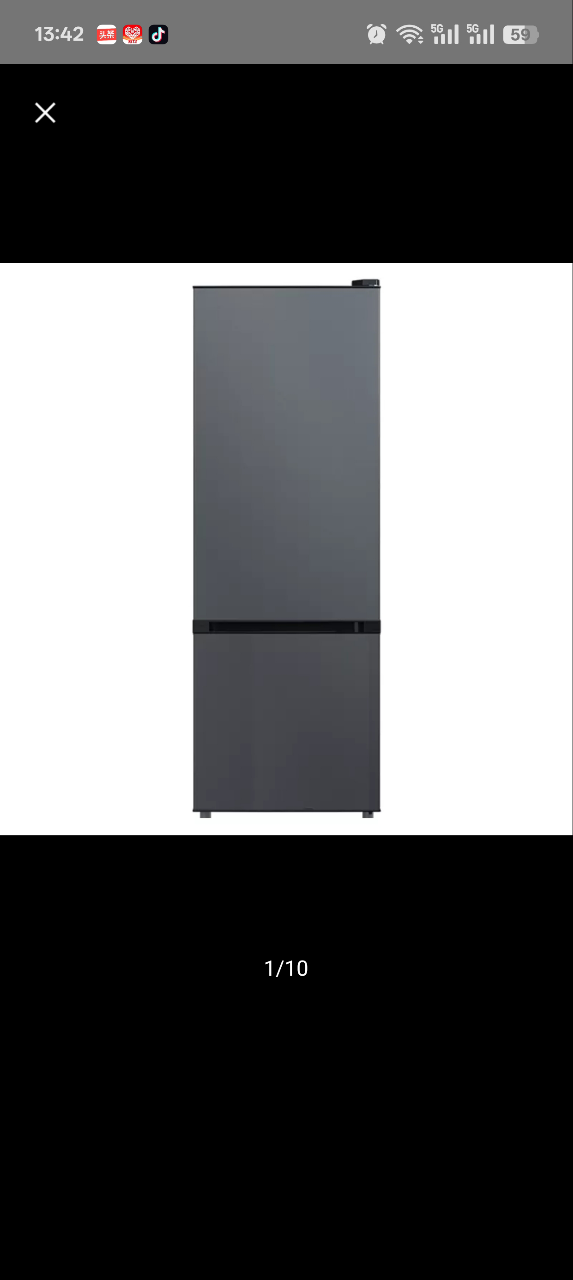 康佳182升 双门小型迷你电冰箱 家用租房两门小冰箱 BCD-182GQ2SU晒单图