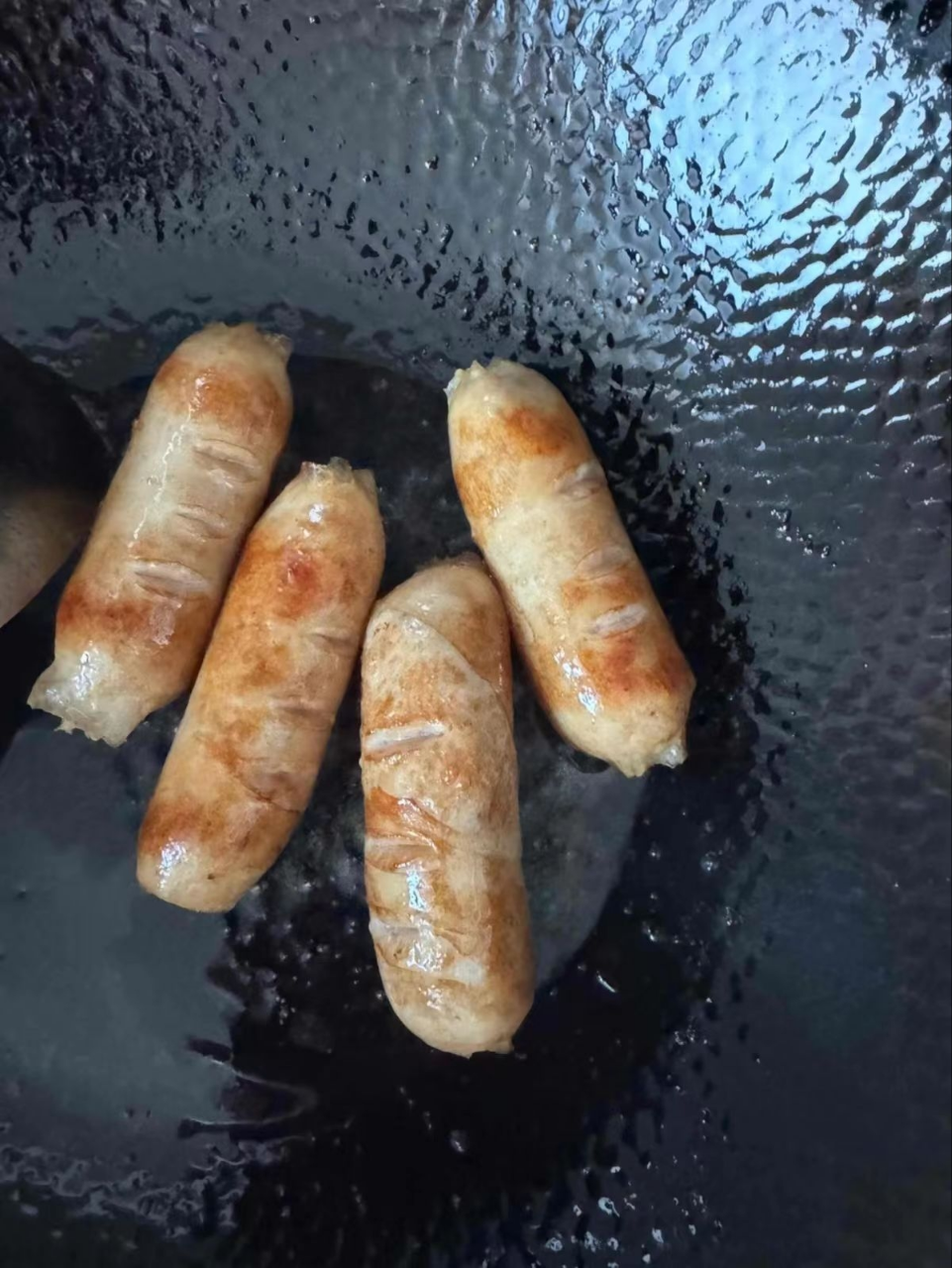雀淘 黑猪肉爆汁烤肠经典原味1盒+黑胡椒1盒 火山石纯地道肉香肠台式烤肠 400g/盒晒单图