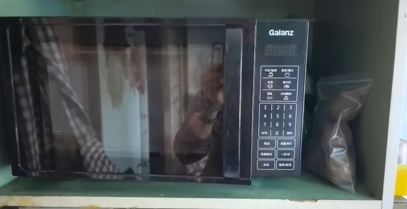 格兰仕(Galanz)微波炉 20升家用容量 智能菜单按键操作 平板加热均匀 快速解冻ZB1晒单图