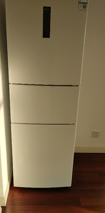 离子净美菱271升三门冰箱 59.6cm窄机身小冰箱1级能效风冷无霜净味家用电冰箱换新消费补贴BCD-271WP3CX白晒单图