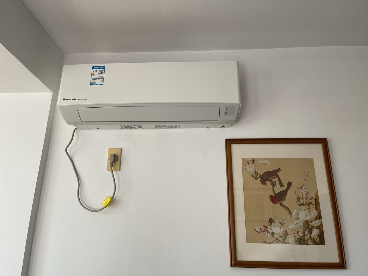 松下(Panasonic)25年款1.5匹20倍纳诺怡一级变频冷暖壁挂式空调挂机WIFI智控滢风三代JM35K410Q晒单图