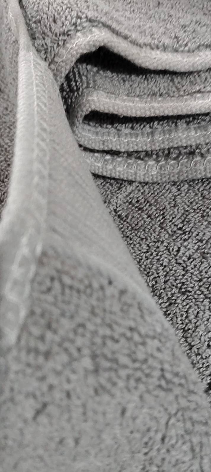 世纪金鹰 32股纱新疆棉纯棉素缎浴巾 500克*1 条晒单图