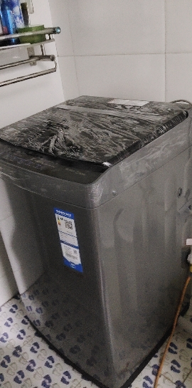 海尔(Haier)10公斤 变频 全自动 波轮洗衣机 1.0洗净比 纳米微泡净 除菌除螨 XQB100-BZ20B0晒单图